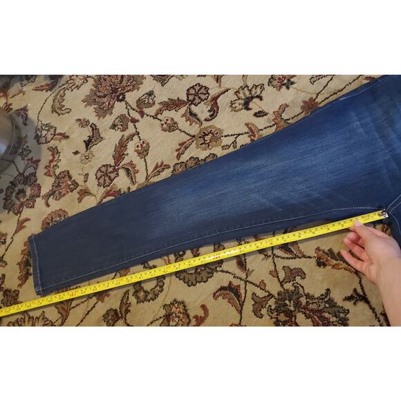 DL1961 Margaux Instasculpt Ankle Skinny Dark Wash Jeans Winter Women's Size 28 - Picture 14 of 16